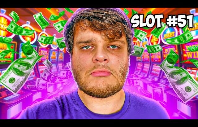 Playing Every Slot Machine in the Casino!