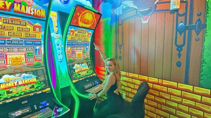 We Played ALL The Huff N Puff Slot Machines At The Downtown Grand!