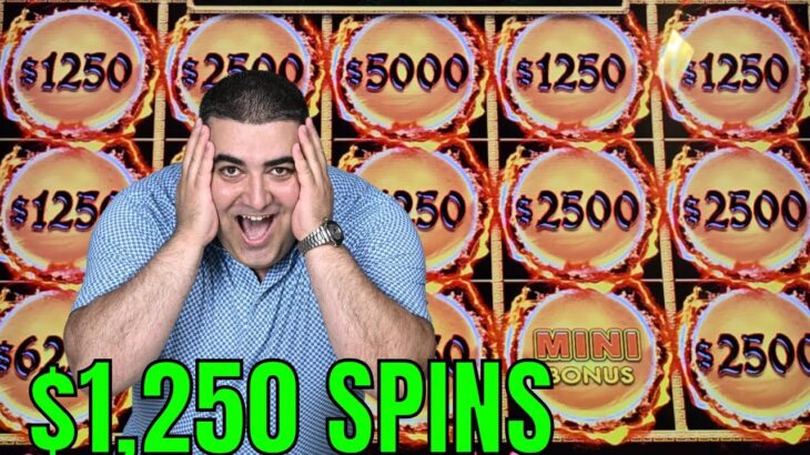 $1,250 Max Bet DRAGON LINK That Made the Whole Casino STOP & WATCH