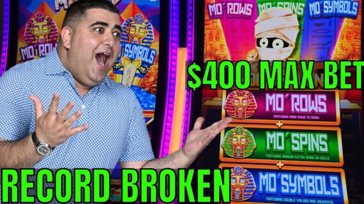 Casino Industry Shocked – BIGGEST JACKPOT EVER On Mo Mo Mo Mummy Slot