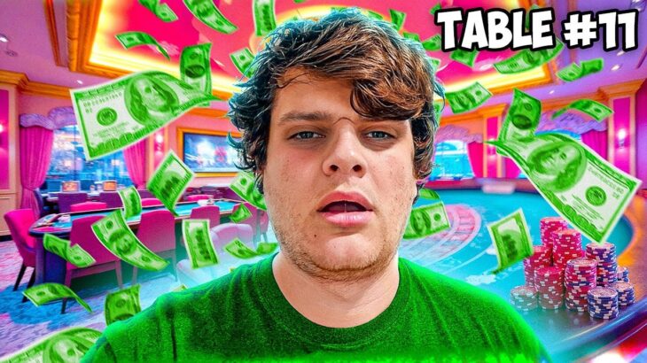 Playing Every Table Game In The Casino!