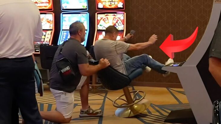 This CASINO Thief Tried STEALING My Winning Machine