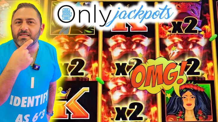 🔥 BIG BETS = HUGE JACKPOTS ONLY on TIKI FIRE LIGHTNING LINK! 🌋💰🎰