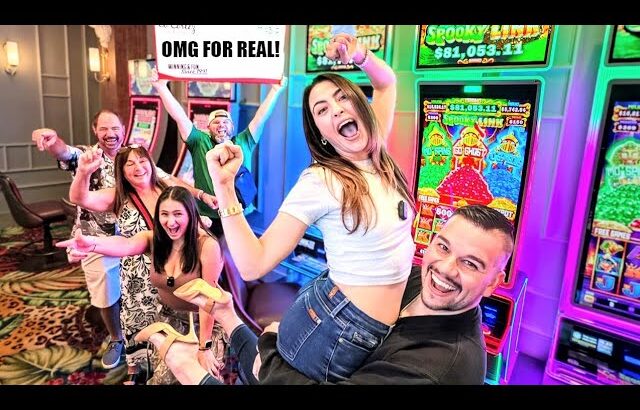 MY ENTIRE FAMILY IS SCREAMING After This Massive Jackpot!