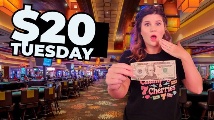 She BEAT the Casino Using the $20 Method in Las Vegas!