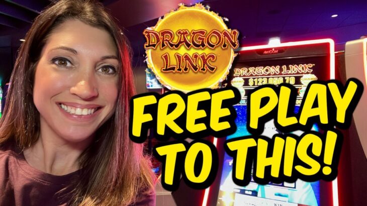 Wow! 🤑 My son brought the Beginner’s Luck to the casino! 🎰🍀 #dragonlink #potawatomi