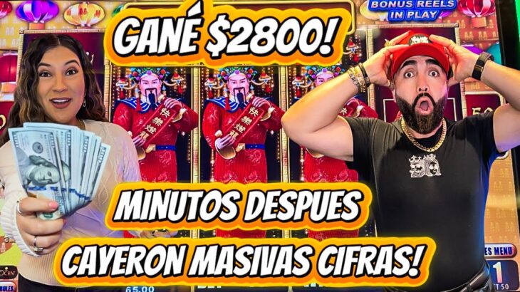 DESPUES DE GANAR $2800 CAYERON LOCURAS DE PREMIOS !!!