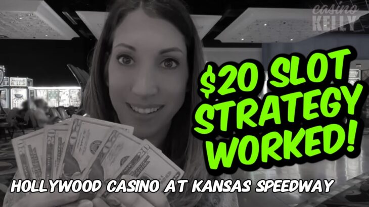 She Beat the Casino using the $20 slot strategy 🤑