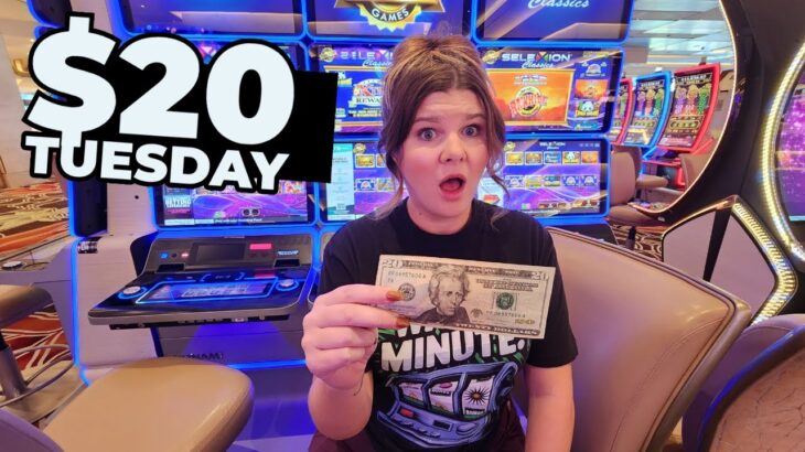 She Defeated the Casino Using the $20 Slot Strategy!