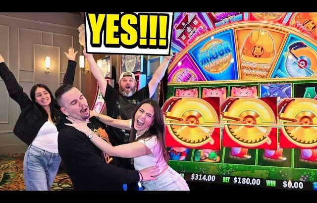 We Put $50,000 into Five Slot Machines and THIS HAPPENED!!