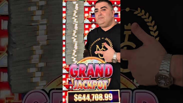 BIGGEST GRAND JACKPOT In 2025 #Vegas #Jackpot #Slots