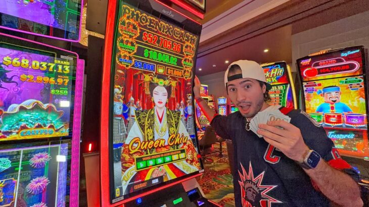 I Emptied My Bank Account To Play Phoenix Cash Slots!