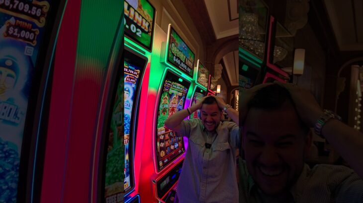 The LUCKIEST CASINO WIN of my LIFE! #vegas #jackpot #casino