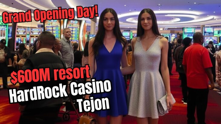 Watch this before you drive to the NEWEST California Casino: Hard Rock Casino Tejon Grand Opening