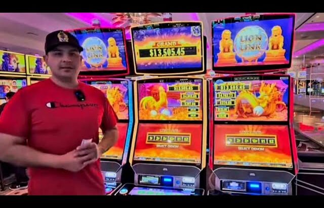 Arriesgue $400 en las Maquinas de Lion Link del Casino 😳