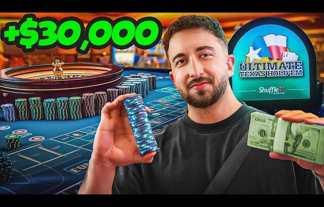 I FINALLY GOT A MASSIVE WIN AT THE CASINO! (MUST WATCH)