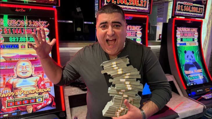 Million Dollar Dragon Link Slot Historic Comeback on $2,500 MAX BETS