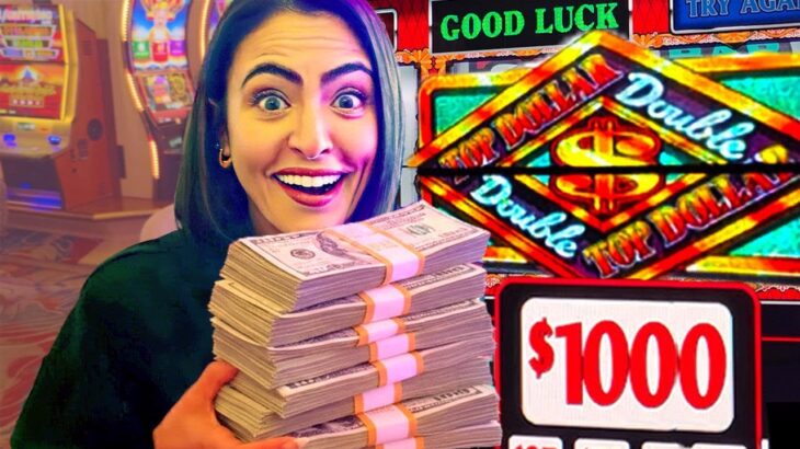 My LUCKIEST DAY on Dragon Link Led To $1,000 Spin Bonuses on Top Dollar!