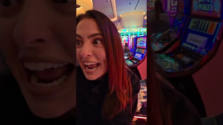 SUPER RARE Triple Major!!!! #vegas #casino #slots