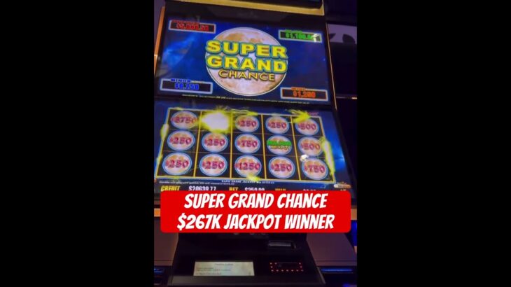 Super Grand Chance Jackpot🔥 #casino #trending #grandjackpot #jackpot #slotmachines #slot #slots