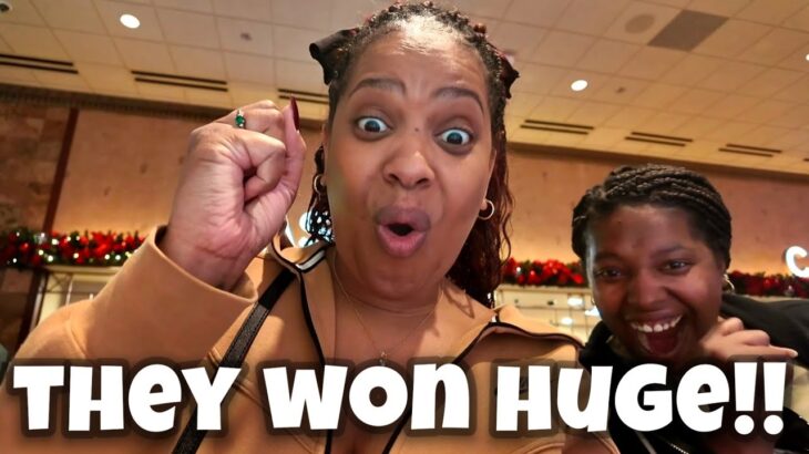 They Snuck Off To The Casino And Won Huge!!