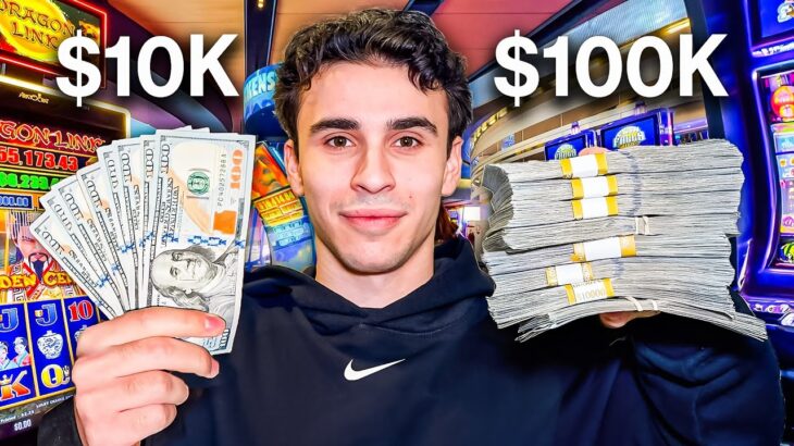 Turning $10,000 Into $100K Casino Challenge!