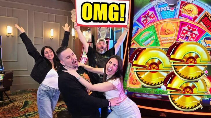 WE SCREAMED SO LOUD SECURITY CAME During The Luckiest Huff n Puff Grand Night!!