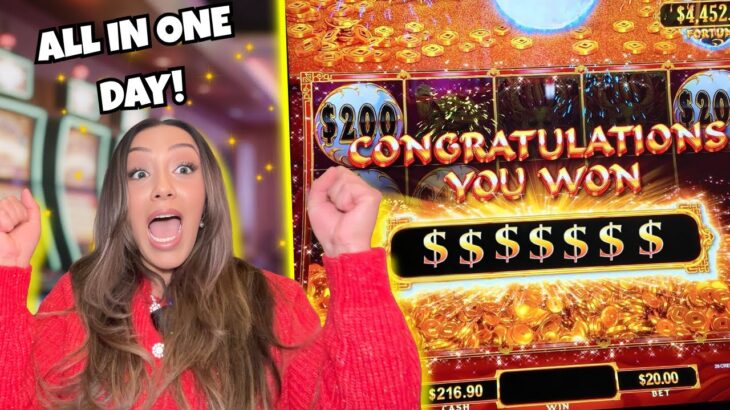 You Won’t Believe My CRAZY Slot Machine Wins At Choctaw Casino!