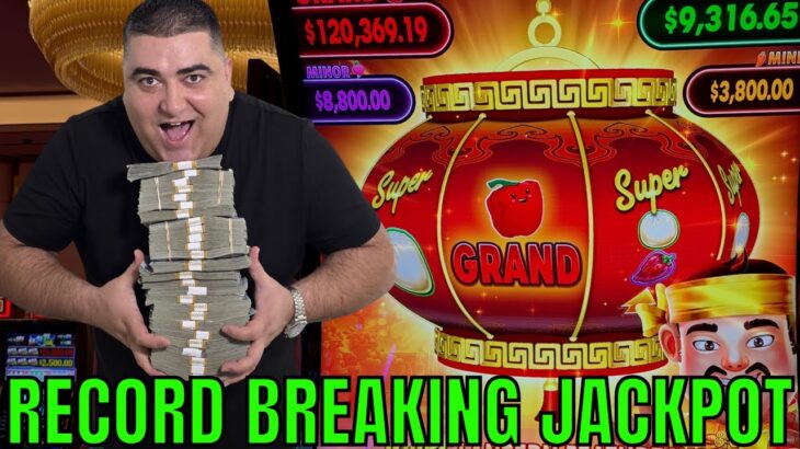 🚨Another WORLD RECORD BREAKING JACKPOT LIVE