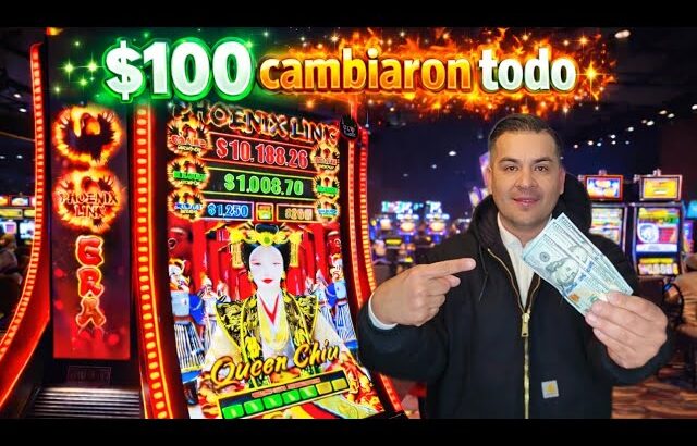 Con $100 DOLARES en una Maquina CAMBIO TODO en el casino ¡BONO TRAS BONO!