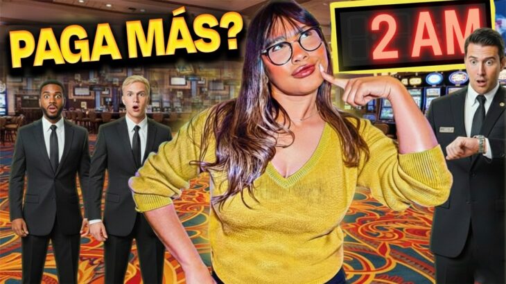 El Casino PAGA MÁS a las 2 AM? Me INFILTRÉ para Romper el MAYOR Mito del Casino!!