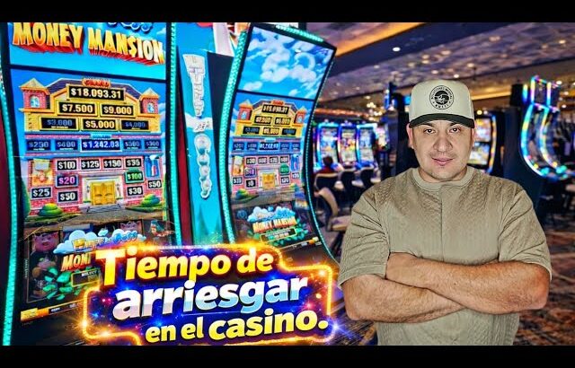 Fui a Arriesgar al Casino en HUFF N PUFF MONEY MANSION 😱💰