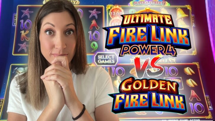 Gambling on ALL of the FIRE LINK  slot machines on this bank! 🎰