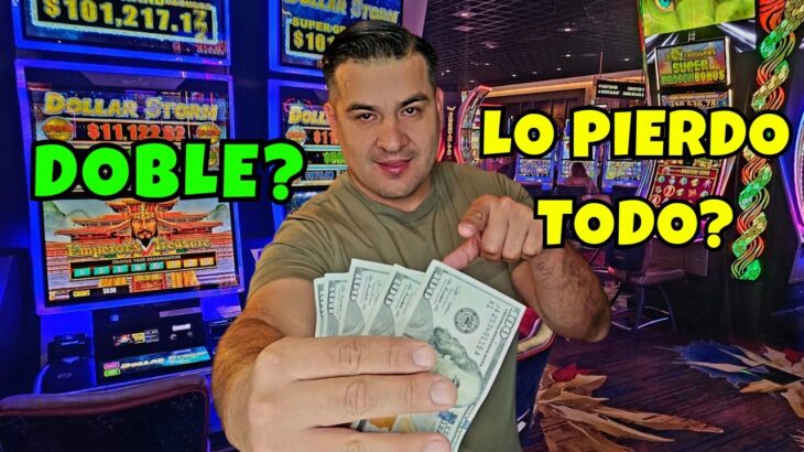 Hasta doblar mi dinero o quedarme en CERO en el casino