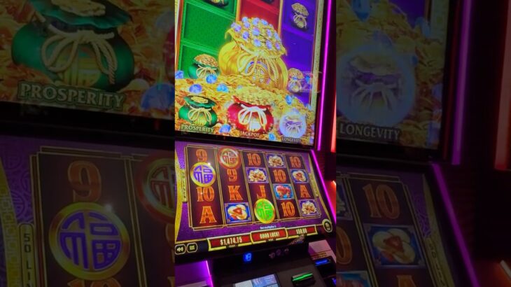 OMG WE DID IT LUCKIEST Triple Bonus EVER!! #casino #slots #gambling