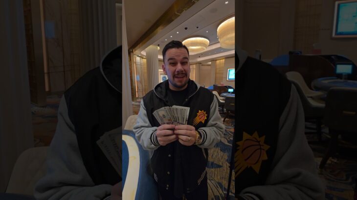 everything is fine… everything is fine… #vegas #baccarat #casino