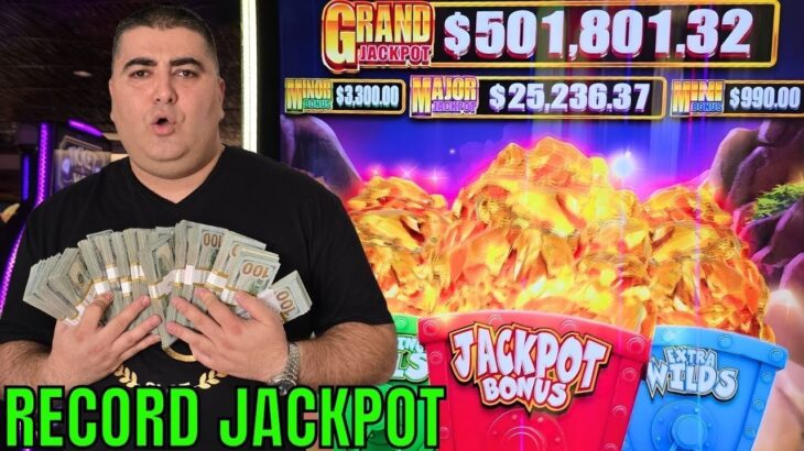 Another RECORD BREAKING JACKPOT At Casino