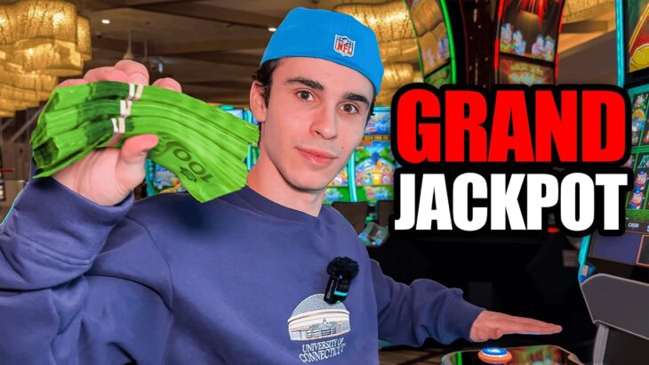 I Hit My First GRAND JACKPOT At The Casino! *MAX BET*