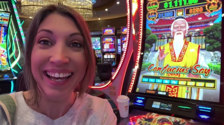 I got snowed in at Foxwoods Casino so let’s play slots…