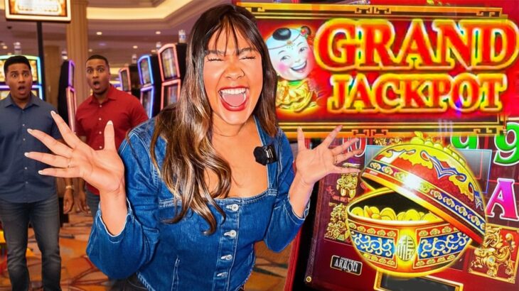 La Mejor NOCHE DE MI VIDA! GANÉ un Masivo GRAND JACKPOT en Las Vegas!!