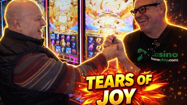 The ENTIRE Casino Cheered Him on… Our MOST Emotional Winner Ever
