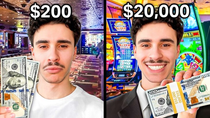$200 vs $20,000 Casino Challenge!