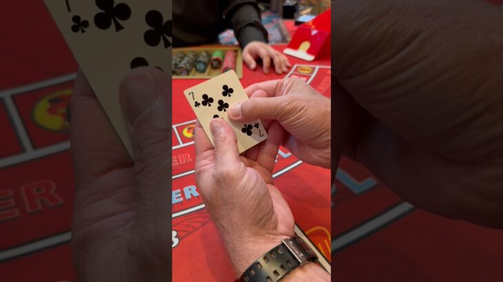 ALWAYS banker 😂 #baccarat #gambling #casino