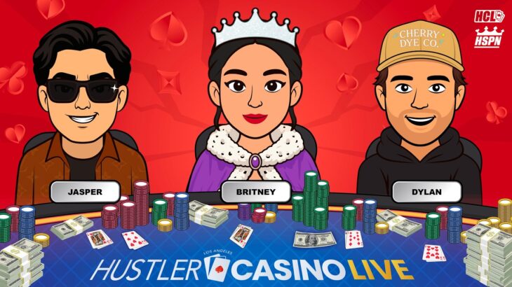 Britney, Jasper & Dylan Flashner Play HIGH STAKES $100/200 commentary by Charlie Wilmoth