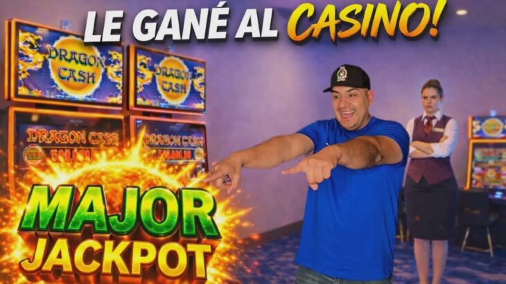 ¡El JACKPOT más grande que he ganado! En la MÁQUINA más popular del casino (DRAGON CASH)