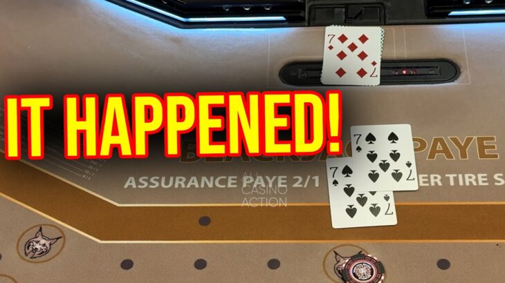 FINALLY!! WINNING BIG ON BLACKJACK!! #casino #blackjack #allcasinoaction