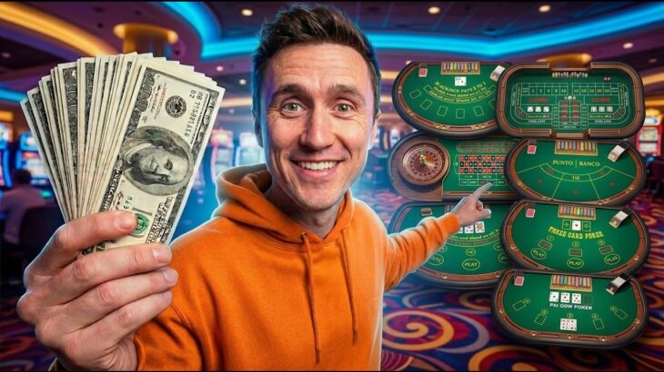 I Gambled $1000 on EVERY GAME at the casino!