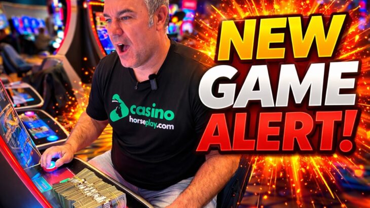 We Found the NEWEST Slot in the Casino…… And It SHOCKED US!