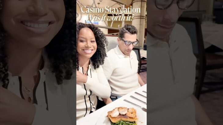 We Stayed at a Casino… and Didn’t Expect THIS #vlog #staycation #vacation #grwm #casino #couplevlog