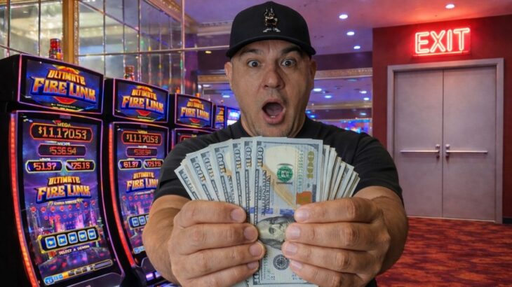 Ya me iba del CASINO pero REGRESE y le SUBI la apuesta y TODO cambio